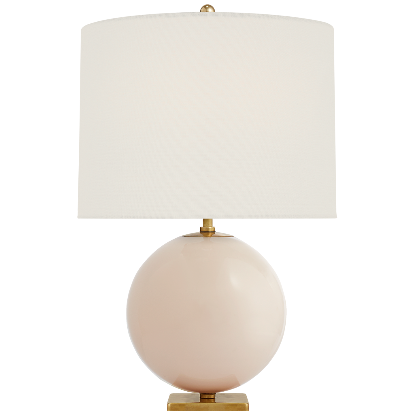 kate spade new york Top-notch Elsie Cordless Table Lamp Blush Fine lamps